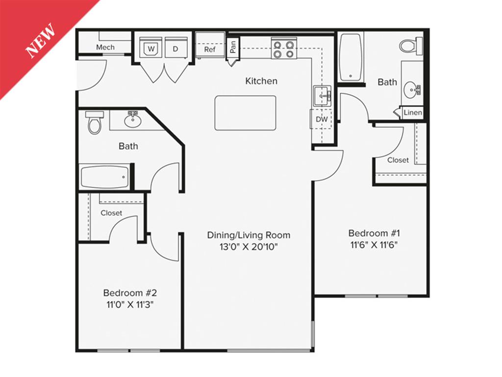 B1-II floor plan